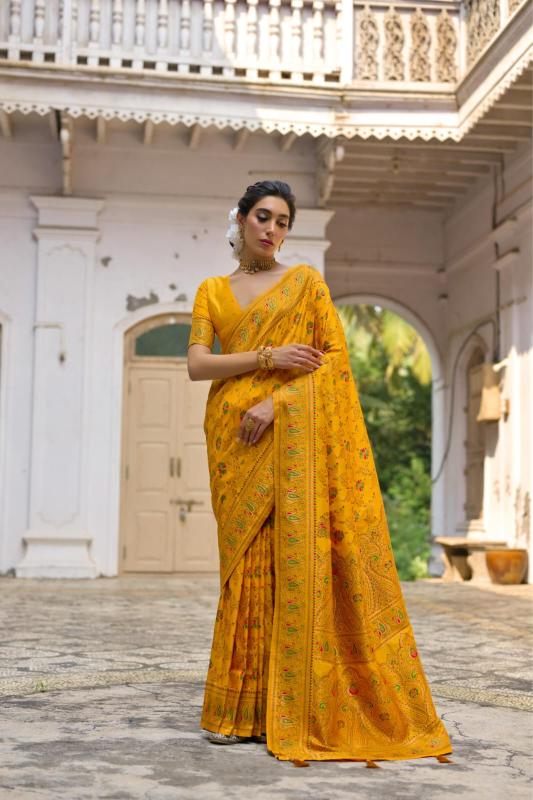 Akshara pashmina silk saree wholesale clothing online shopping